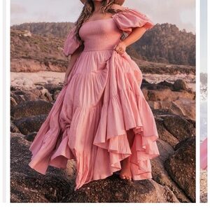 Jessakae Pink Luna Dress Size L